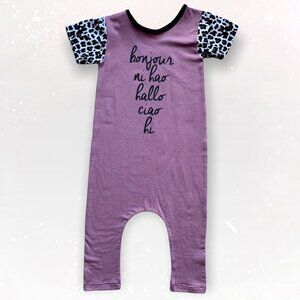 Handmade World Greetings Romper *read*